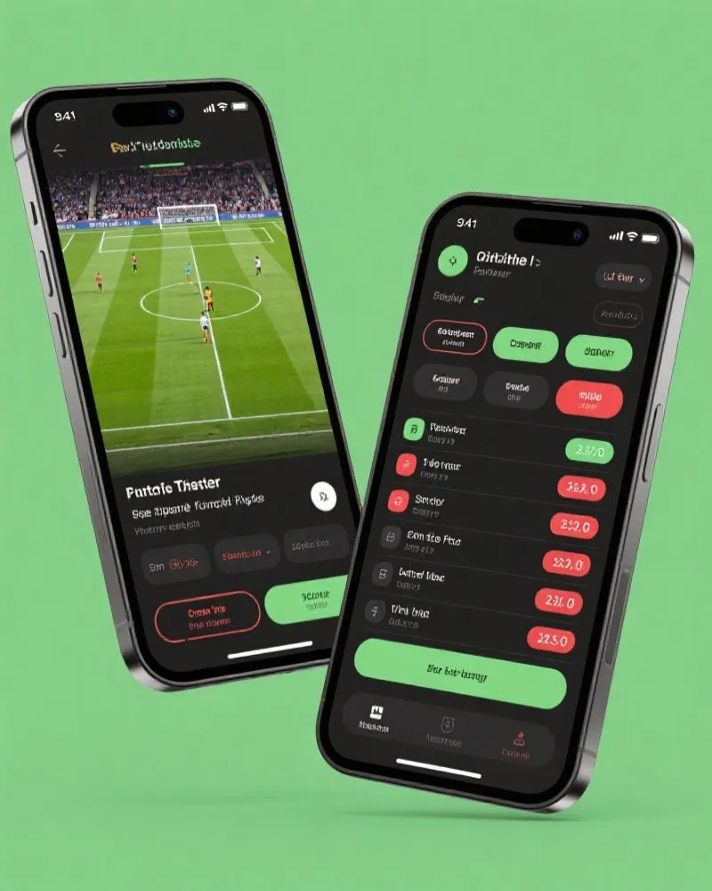 欧洲杯App界面展示